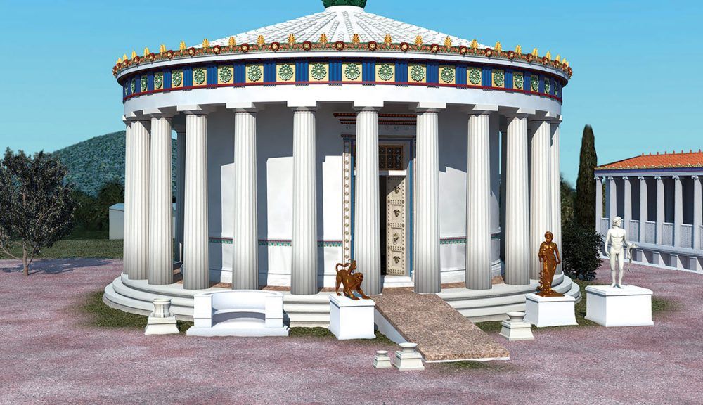 Reconstruction of the Sanctuary of Asclepius in Epidauros