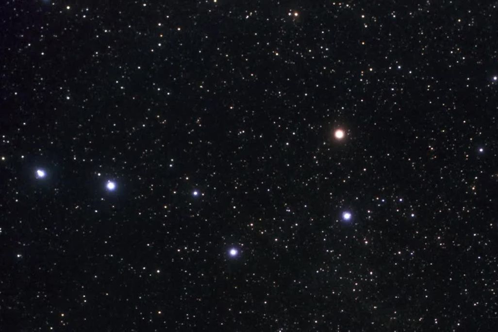 Dots of light that are stars and galaxies space