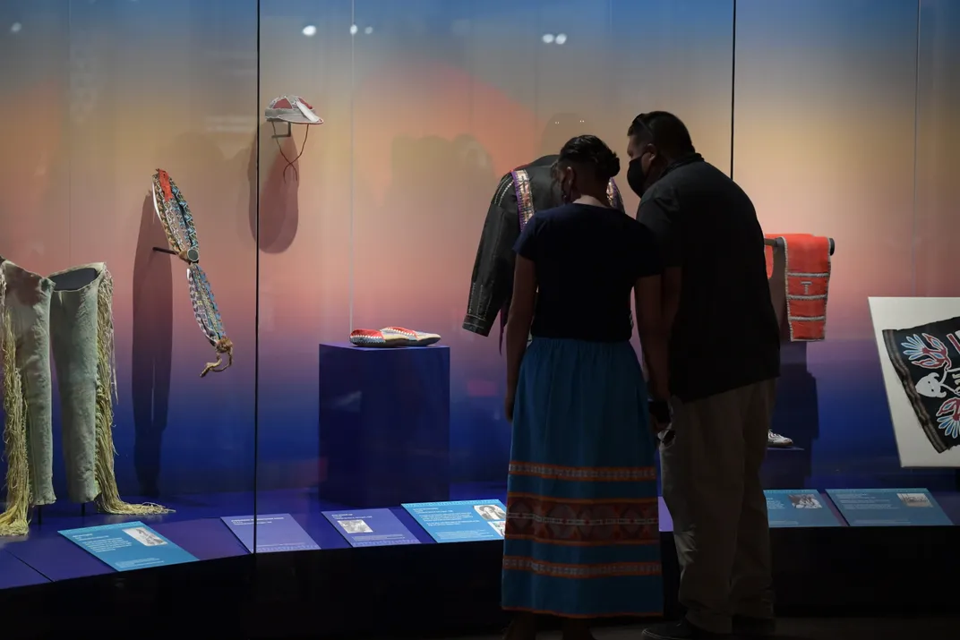 First Americans Museum display