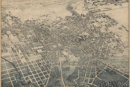By Augustus Koch (1840–?) - Amon Carter Museum Texas Bird's-Eye Views [1], Public Domain, https://commons.wikimedia.org/w/index.php?curid=9140425