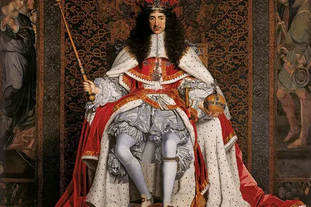 John Michael Wright's portrait of King Charles II, in the Royal Collection