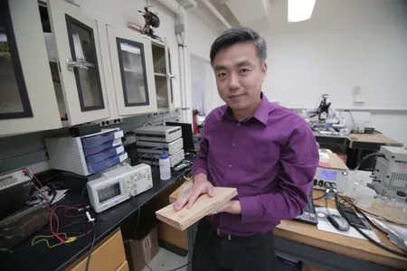 Xudong Wang and his team at the University of Wisconsin-Madison have invented a new type of flooring that converts footsteps into usable energy.