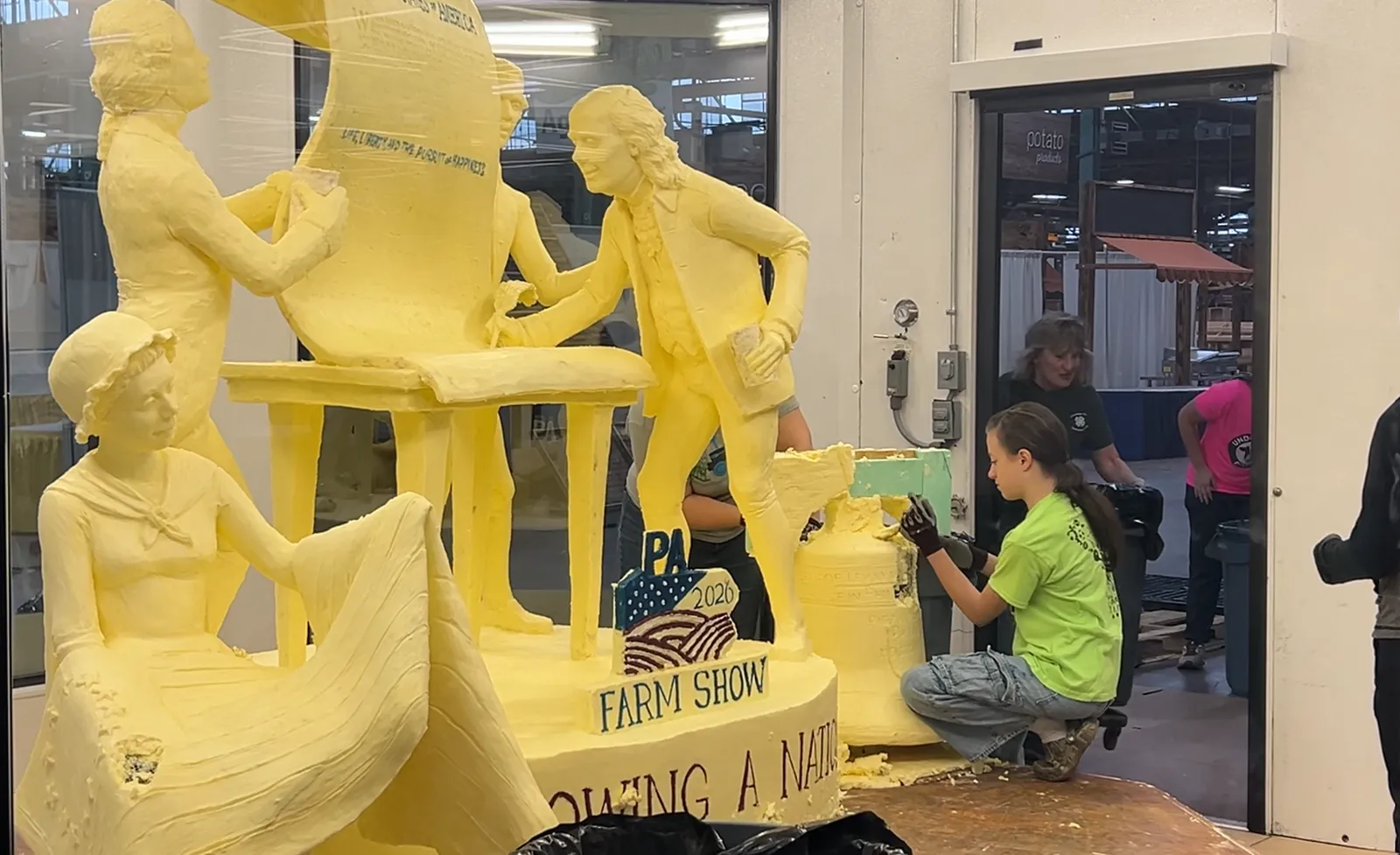 What Happened to This 1,000-Pound Butter Sculpture After the Crowds ...
