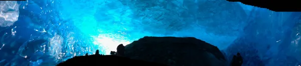 An ice cave at Mendenhall Glacier thumbnail