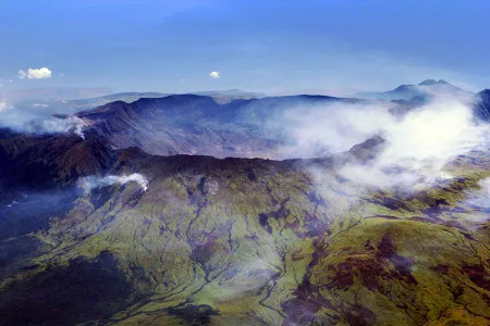 The 1815 eruption of Mount Tambora in Indonesia left a huge crater, along with a sometimes unexpected legacy.