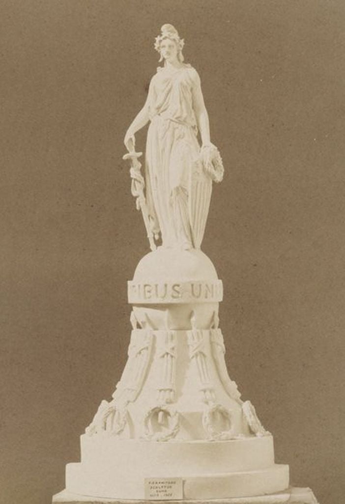 An early design for the statue at the top of the U.S. Capitol's dome featured a liberty cap