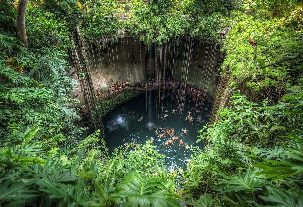 Ik-Kil Cenote, Mexico 