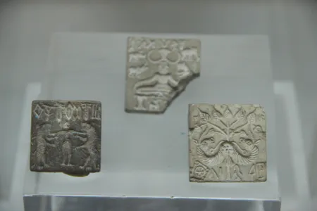 Seals with the signs and symbols of the Indus Valley civilization are waiting to be deciphered.