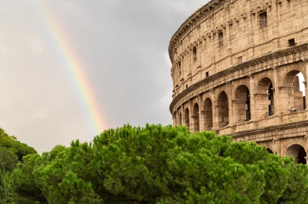 Rainbow Over the Colosseum thumbnail