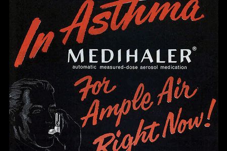 Riker Laboratories advertised its new device for treating asthma in 1957—two years after a teenager’s truly inspiring suggestion.