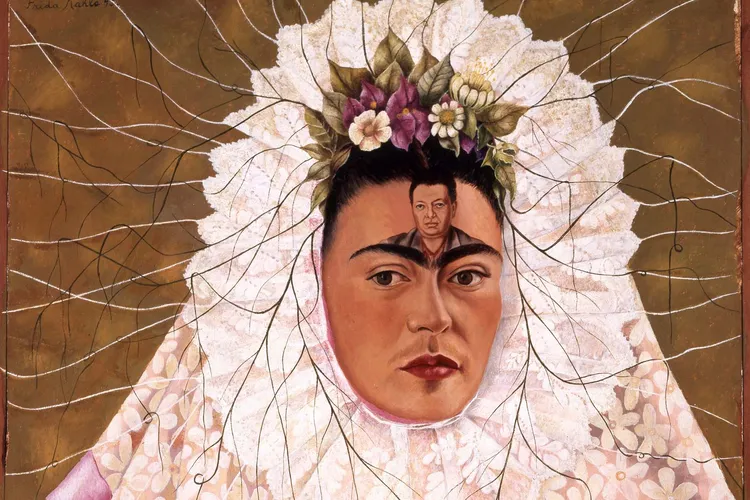 Frida Kahlo's Diego on My Mind (Self-portrait as Tehuana) (1943)