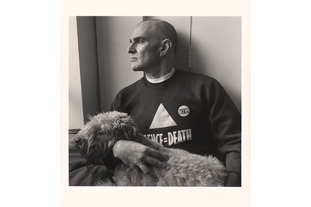 Larry Kramer by Robert Giard, gelatin silver print, 1989