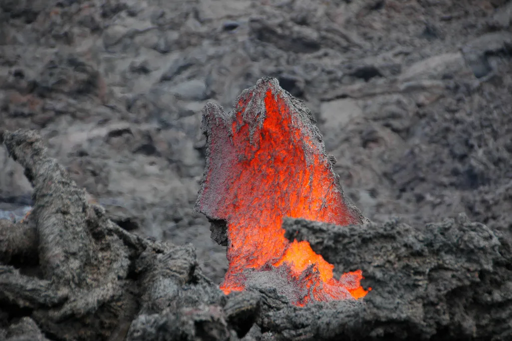 molten rock
