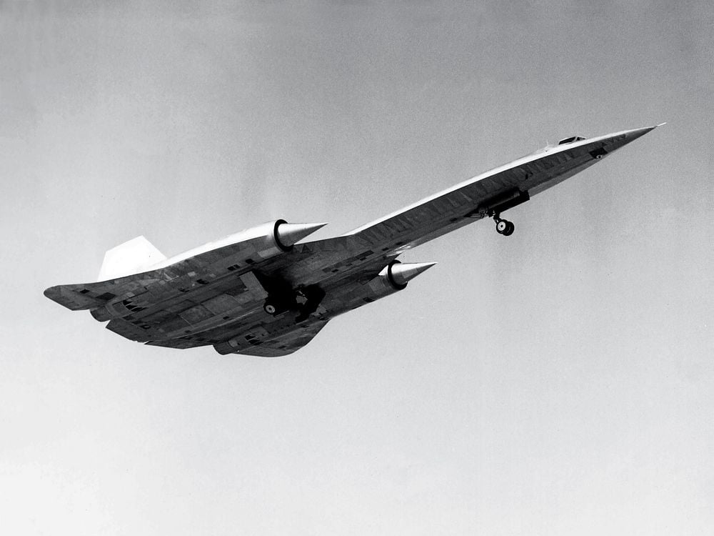 Lockheed tested the first A-12