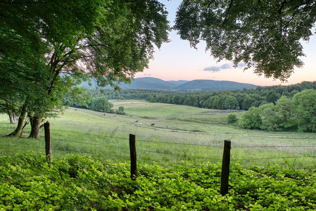 The scenic foothills of the Navarrese Pyrenees