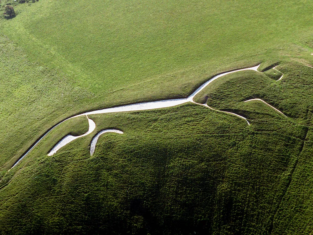 The White Horse at Uffington, Oxfordshire