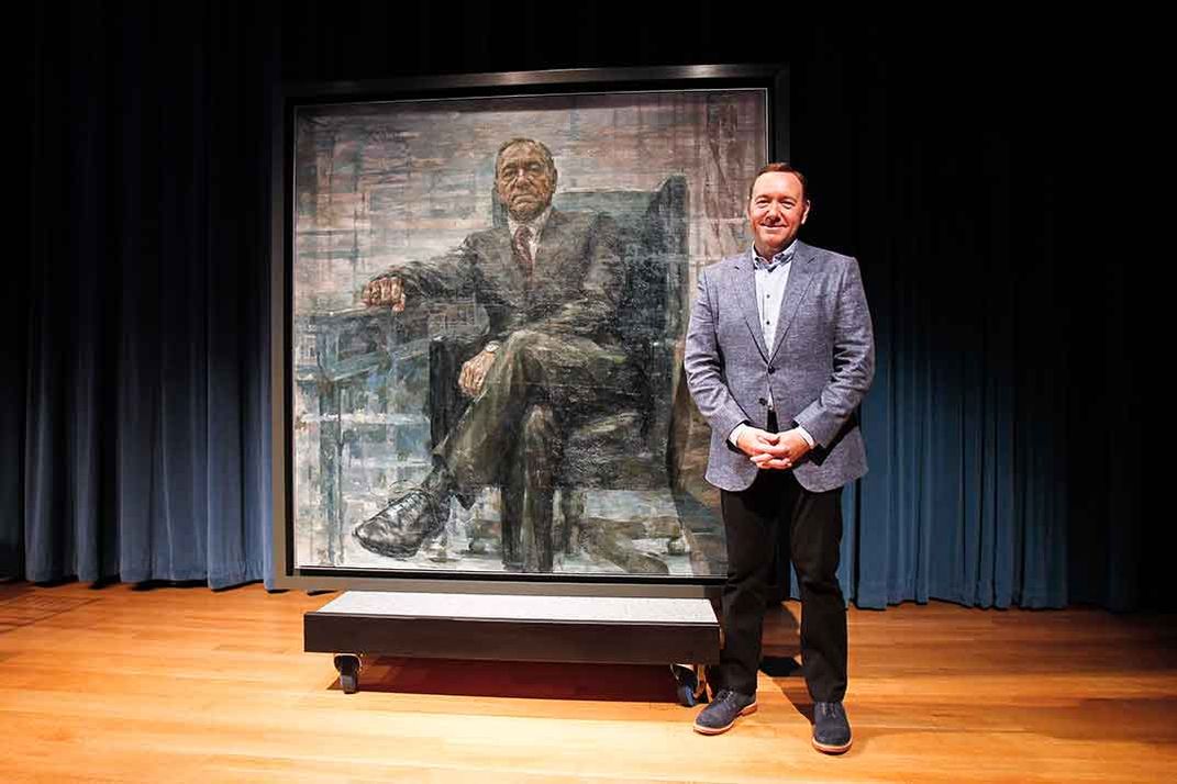 Kevin Spacey, portrait of Frank Underwood