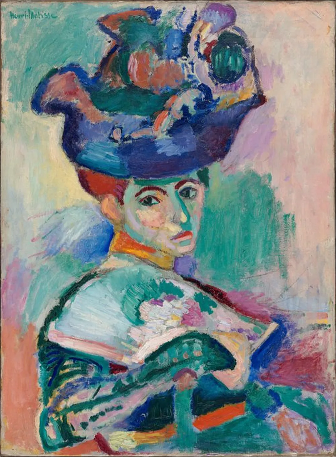 Woman with a hat