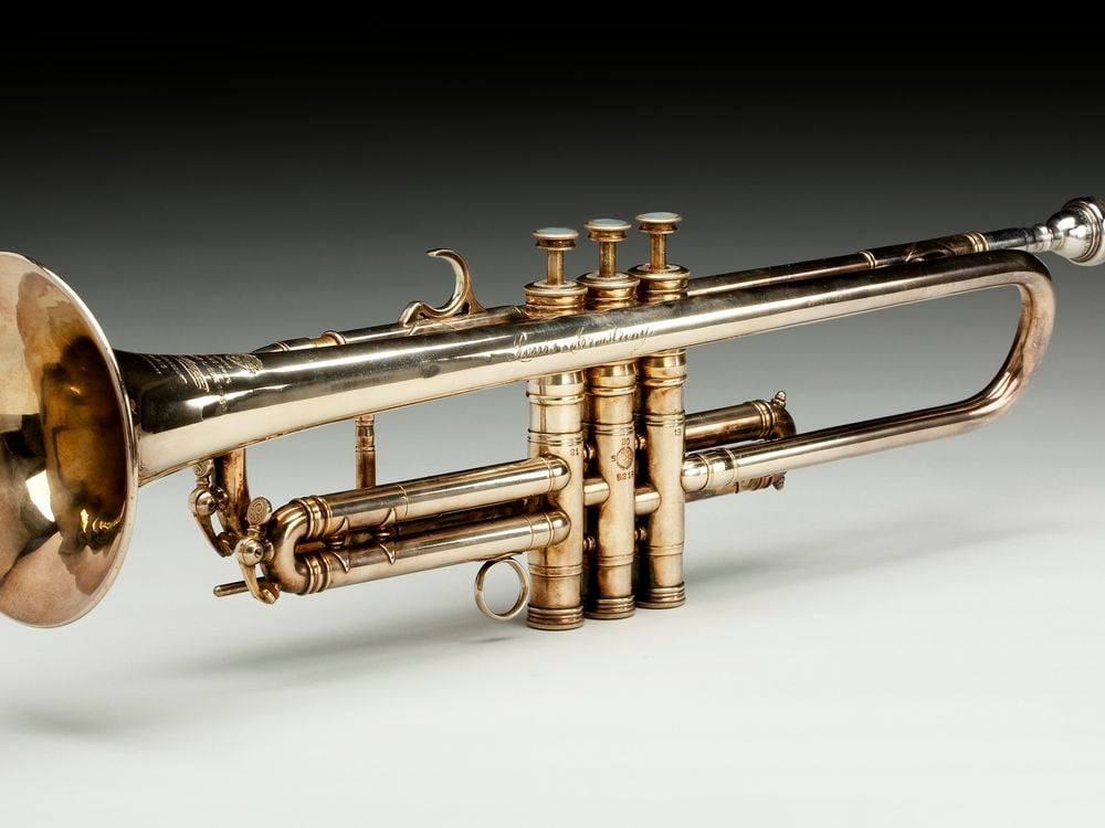 Trumpet owned by Louis Armstrong, 1946, Collection of the Smithsonian National Museum of African American History and Culture