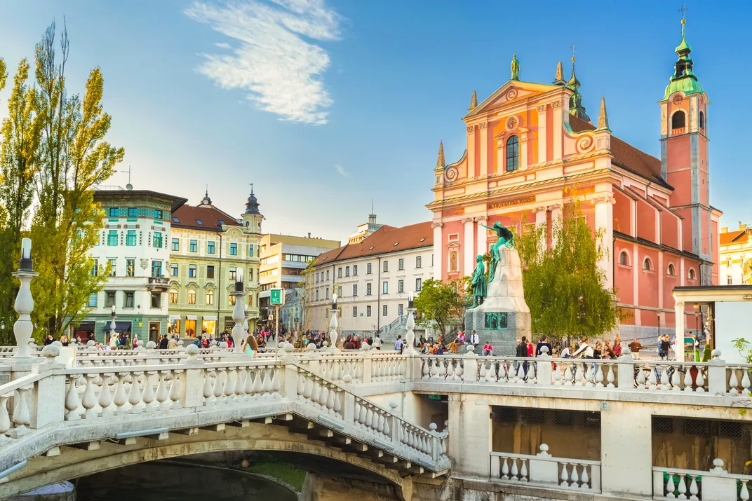 Main Square, Ljubljana, Slovenia