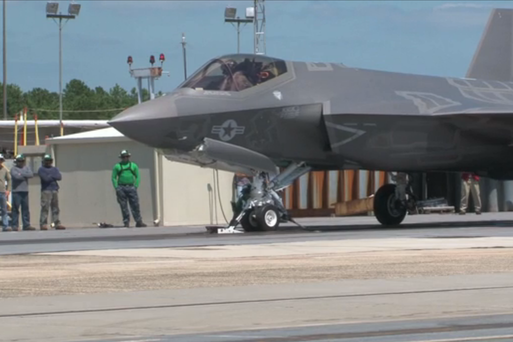 f-35 catapult test