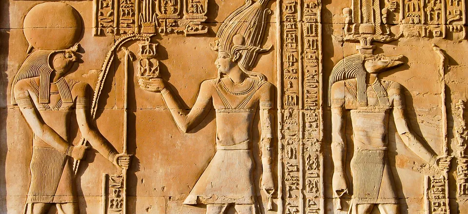  The gods Horus and Sobek, Kom Ombo 