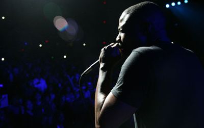 Doug E. Fresh (shown above, performing at the Legends of Hip Hop Tour in February 2011) was a beatboxing pioneer in the 1980s.