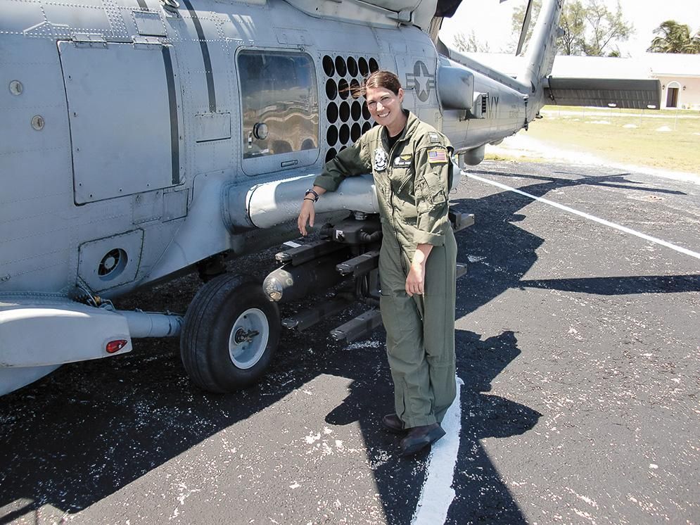 Navy Lieutenant Nicole Scherer