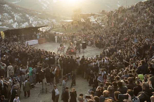 Bilandaneh ceremony in Heluyeh village, Sardasht thumbnail
