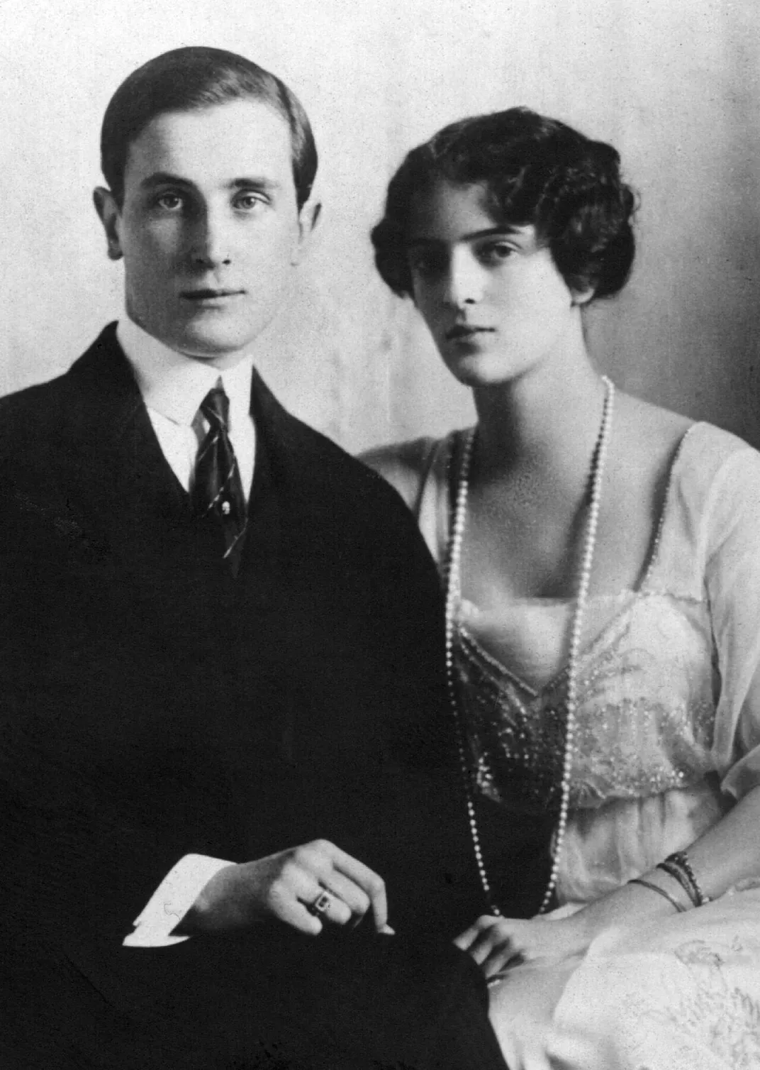 Felix Yusupov and his wife, Irina, in 1915