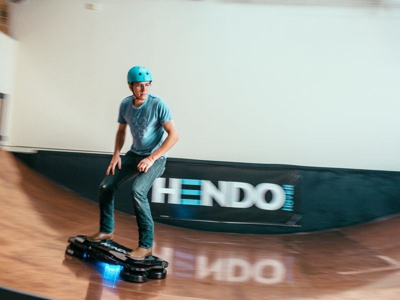 The Hoverboard Fantasy Comes True Just As