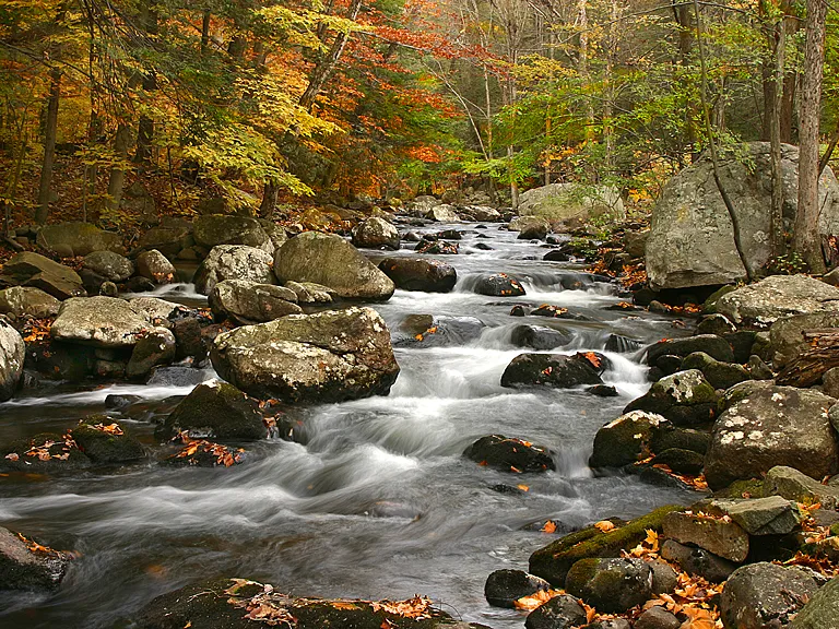Fall colors at Stony Brook The Harriman State Park in New York is a
