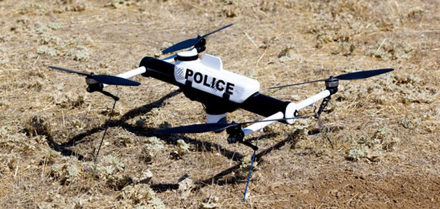 Meet the Qube drone, specially designed for police departments.