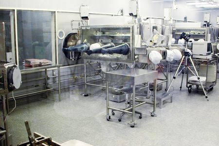 One of the clean rooms at the Johnson Space Center has been found to be contaminated with fungi.