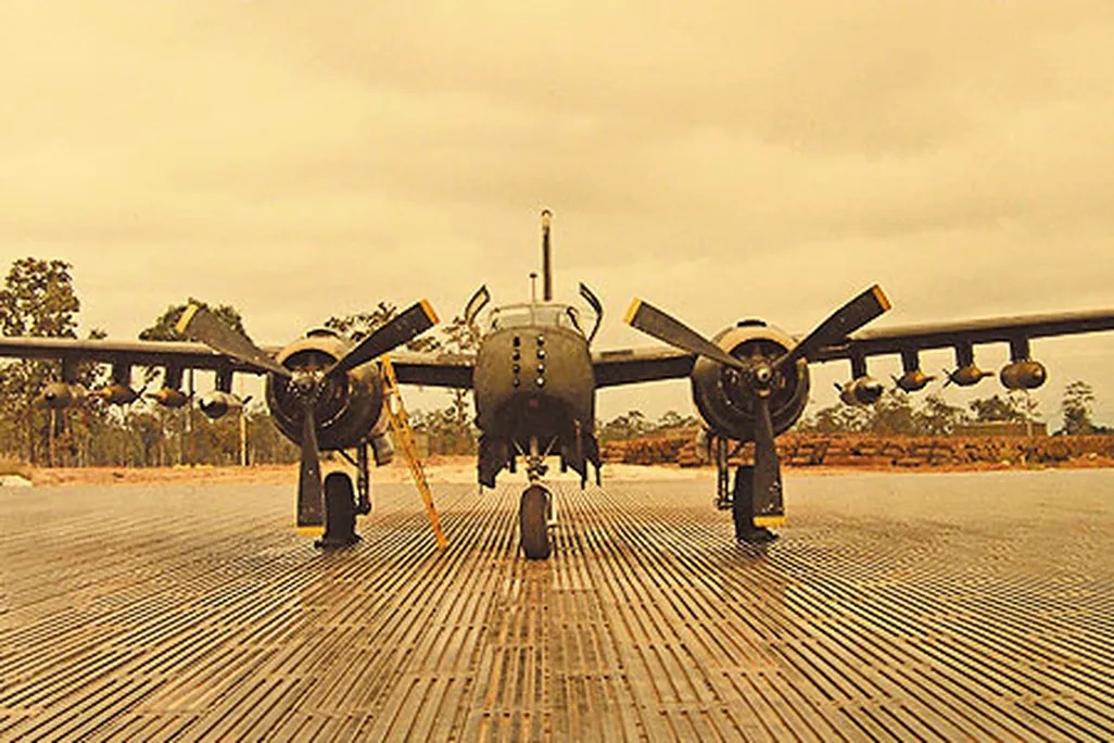 The 609th Air Commando Squadron flew out of Nakhon Phanom airfield in eastern Thailand.