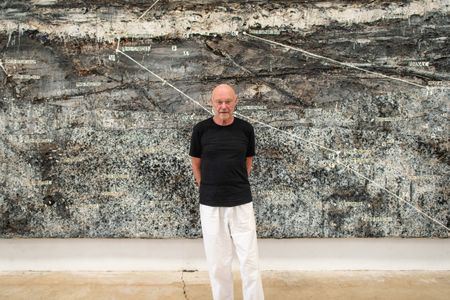 In Barjac this past June, Kiefer stood before a 2001 artwork, Eridanus, named after a constellation that is itself named after a mythical river.
