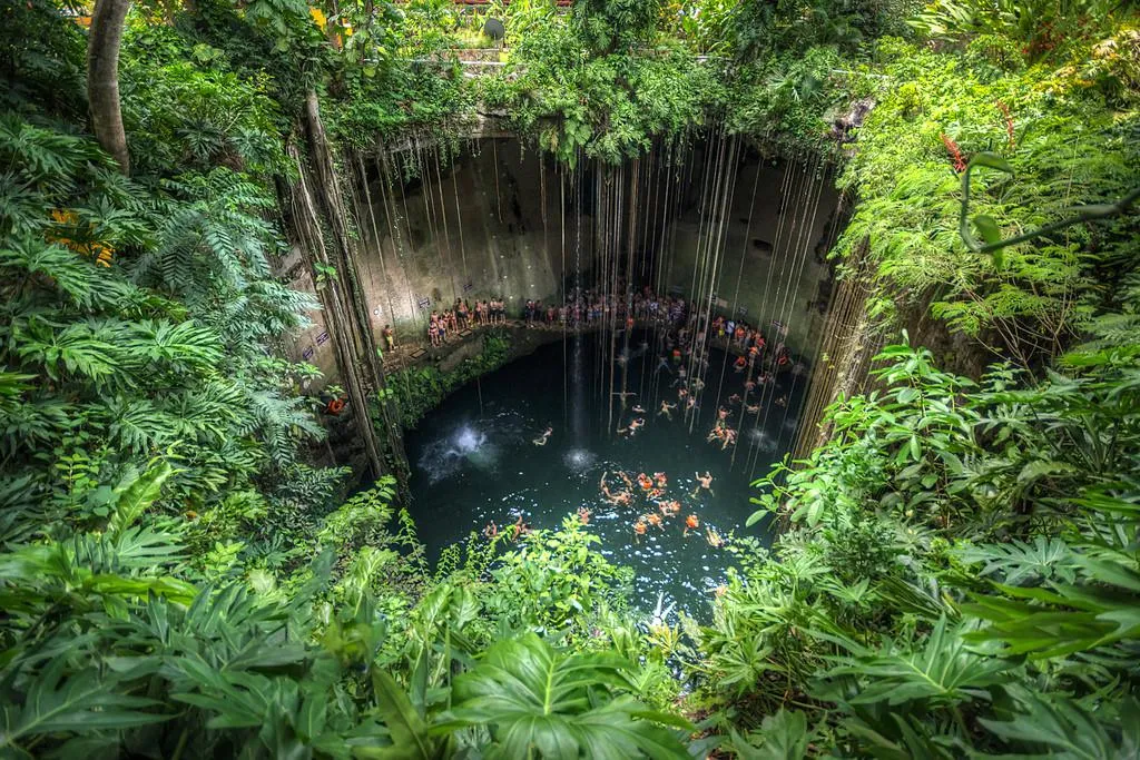 Ik-Kil Cenote, Mexico 