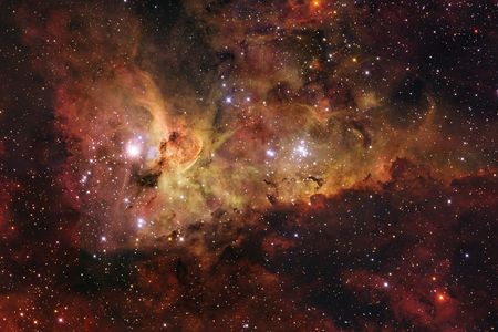 Eta Carinae shines brighter than a million suns.