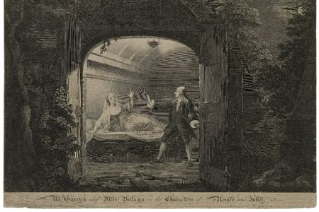 Mr. Garrick and Miss Bellamy in the characters of Romeo and Juliet