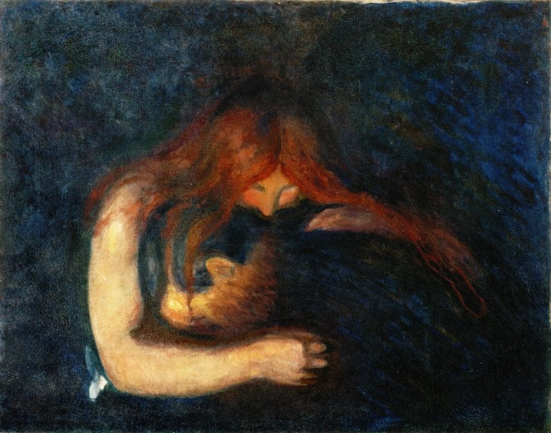 Edvard Munch - Vampire (1893)