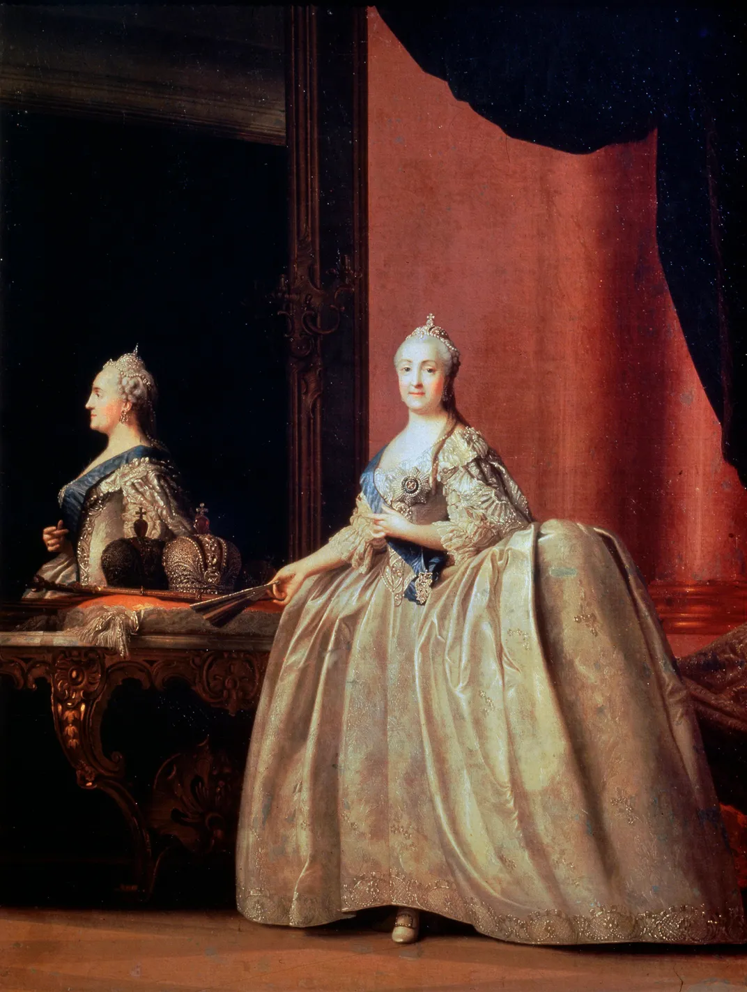 Catherine the Great (mirror portrait)