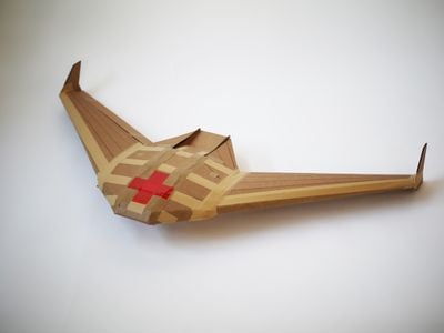 This paper plane could one day change the way the U.S. military handles one-way supply missions.