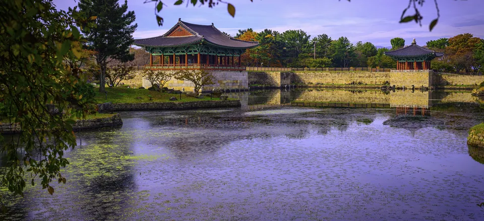  Donggung Palace in the ancient Silla capital of Gyeongju 