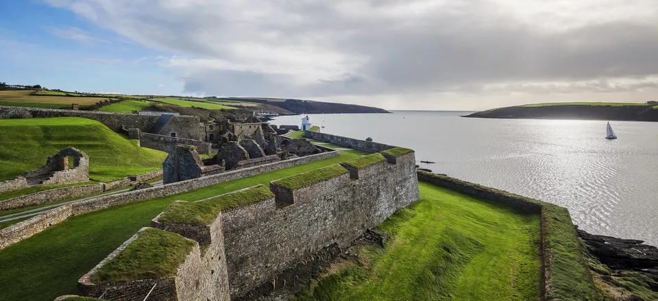  The star-shaped Charles Fort, overlooking Kinsale harbor 