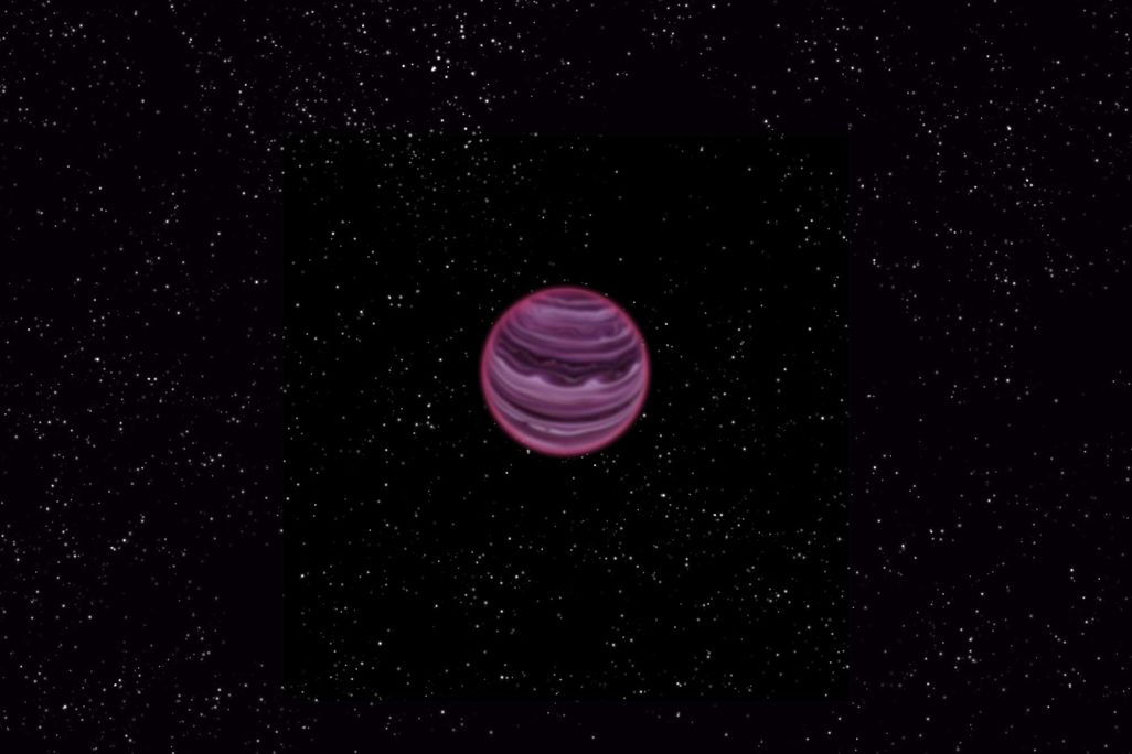An artist’s idea of what PSO J318.5-22 may look like