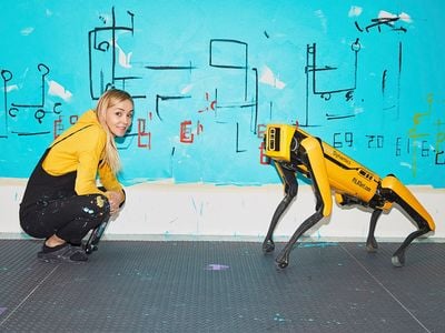 Agnieszka Pilat has been creating art using Boston Dynamics&#39; robot dogs for years.