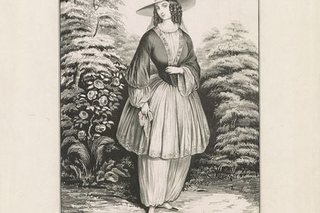 The bloomer costume