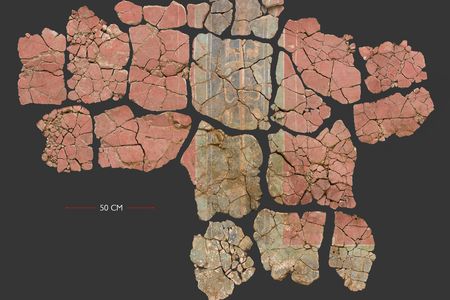 This fresco would have been the height of fashion among residents of Roman London. 