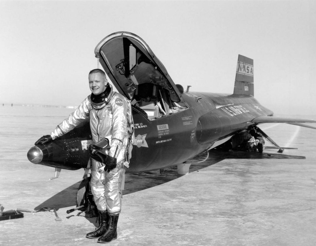 X-15 with Armstrong