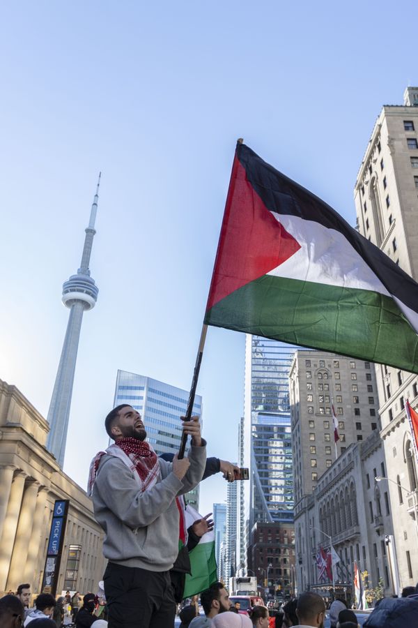 Protests for Palestine in Toronto, 2023 thumbnail